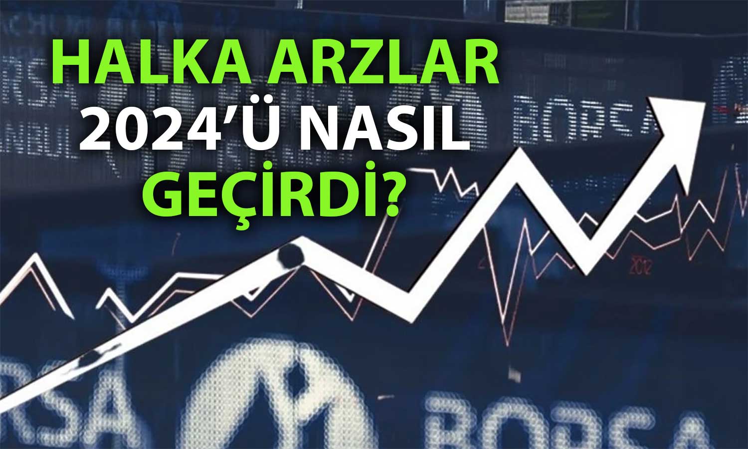 2024 raporu paylaşıldı: Halka arzda iki sektör öne çıktı