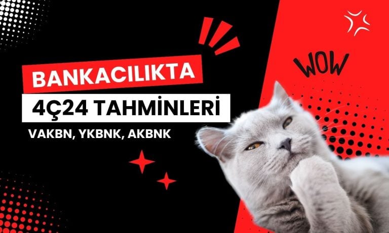 4Ç24 banka kâr tahminleri: AKBNK ve YKBNK model portföyde