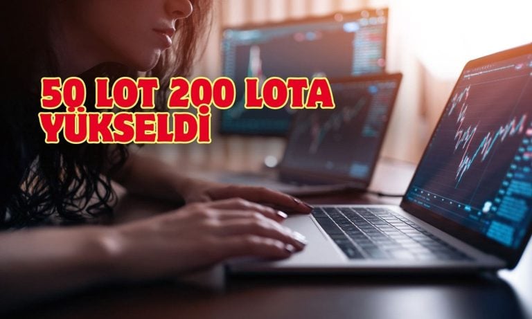 50 lot 200 lota yükseldi! Bedelsiz payların kaydı yapıldı