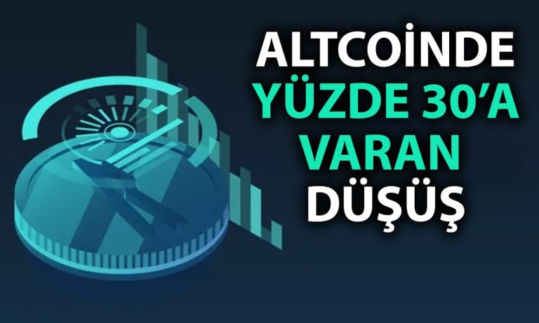 Altcoin sert düştü: Ağdaki BTC ve ETH çekimleri durdu!