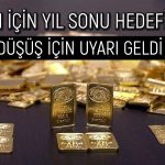 Altında rekor bekleniyor mu? Alım fırsatı verecek mi?