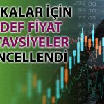 Aracı kurum 7 banka hissesinde hedef fiyatlarını güncelledi