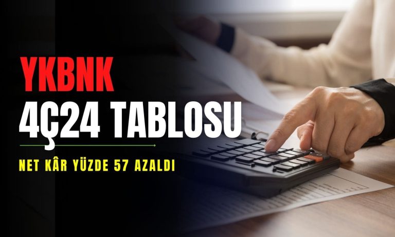 Banka bilançosunu yayımladı: Net kâr yüzde 57 azaldı