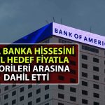 BofA o bankayı en beğendiği 5 hisse arasına ekledi ve hedef verdi