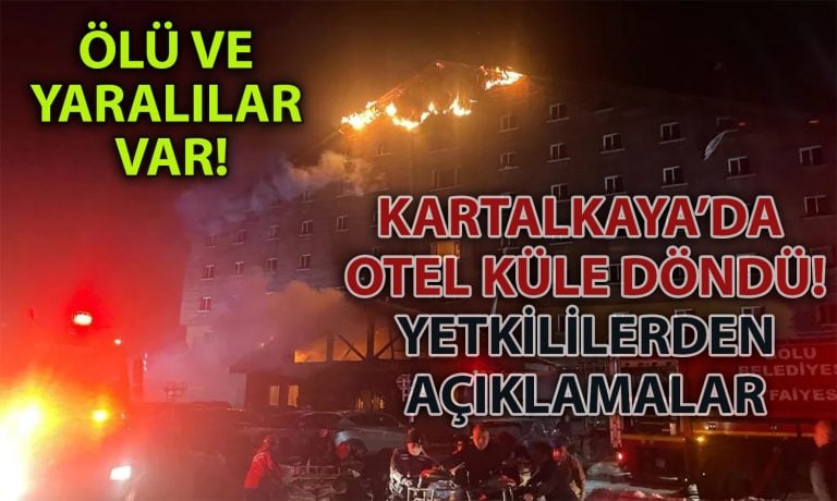 Bolu Kartalkaya’da otel yangını: Çok sayıda ölü ve yaralı var!