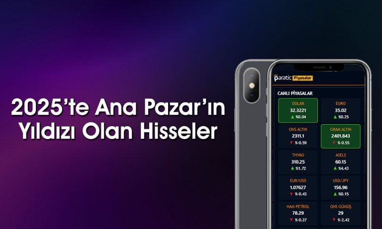 Borsa Ana Pazar’da 2025’te en fazla yükselen hisseler