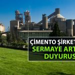 Çimento şirketi yüzde 200 sermaye artırımı kararını duyurdu