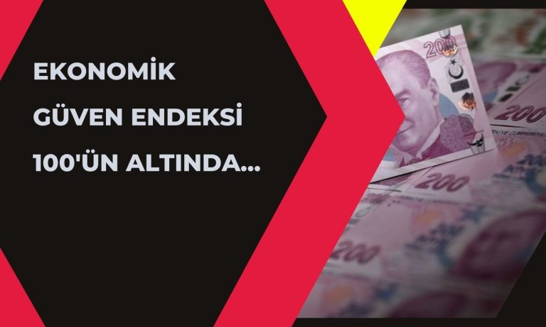 Ekonomik güven endeksi Ocak’ta yine eşiği aşamadı!