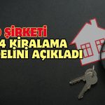 GYO şirketi 2024 yılı kiralama gelirini açıkladı