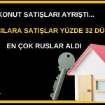 Konut satışları 2024’te yüzde 20 arttı, yabancılar alımı azalttı