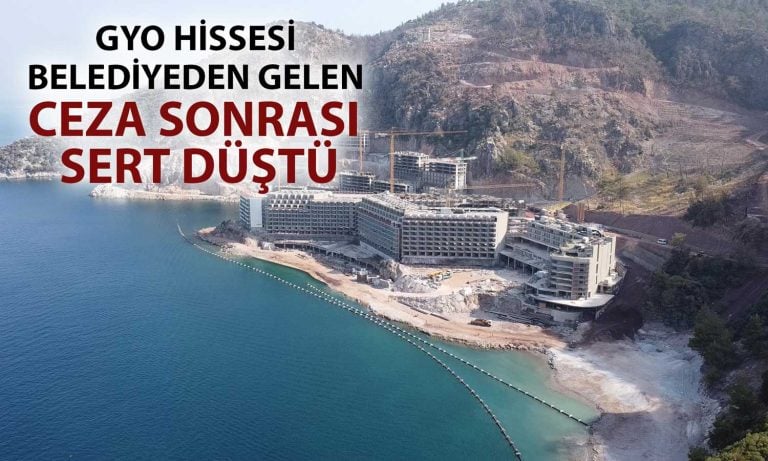 KZBGY’ye Marmaris Belediyesi’nden ceza: Hisse sert düştü