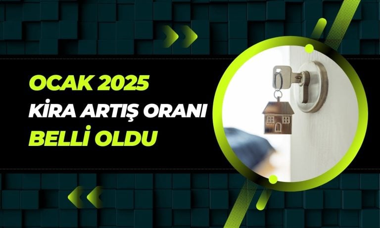 Ocak ayı kira artış oranı belli oldu