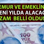 Oran belli oldu: Memur ve emekli 2025’te ne kadar zam alacak?
