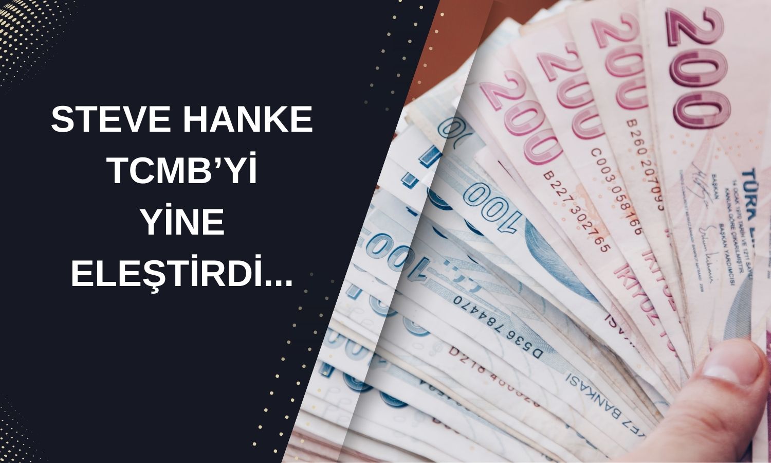 Profesörden TCMB’ye eleştiri: Faizi değil para arzını düşürün
