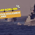 Savunma devinden denizcilik sözleşmesi geldi