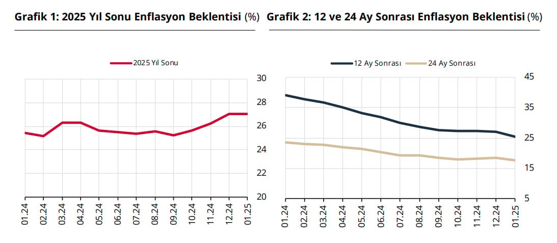 Piyasa katılımcıları anketi enflasyon beklentileri