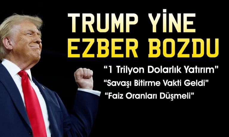 Trump Davos’ta konuştu: Faiz oranları derhal düşmeli