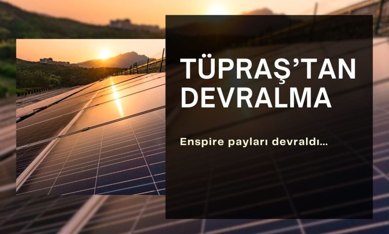 Tüpraş’ın (TUPRS) ortağı payları 29,2 milyon Euro’ya devraldı