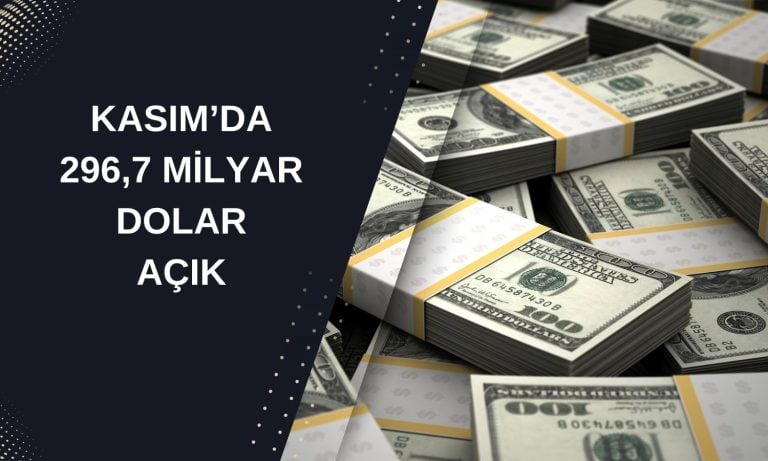 Türkiye’nin net UYP açığı Kasım’da 7,2 milyar dolar azaldı!