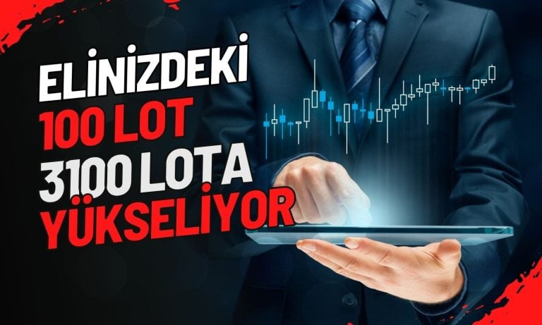 Yarın 100 lot 3100 lota yükselecek