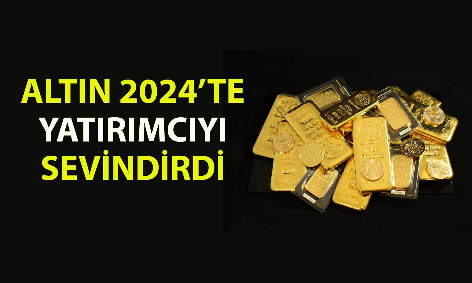 Yatırım araçları arasında 2024’ün yıldızı cumhuriyet altını oldu