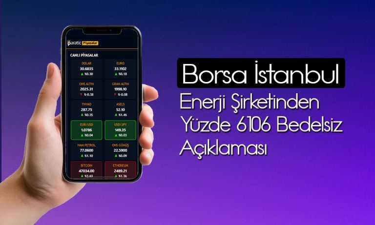 100 lot 6206’ya çıkacak! Enerji şirketi bedelsizi revize etti