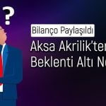 Aksa Akrilik (AKSA) bilançosu paylaşıldı: 4Ç24’te zarar yazdı