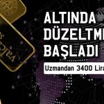 Altın frene bastı: Bu seviyelerin altına sarkabilir