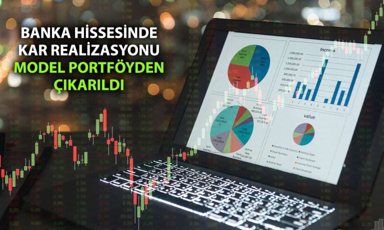 Banka hissesi bilanço sonrası model portföyden çıkarıldı