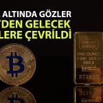 Bitcoin yerinde sayarken altın parlıyor: Gözler ABD verilerinde