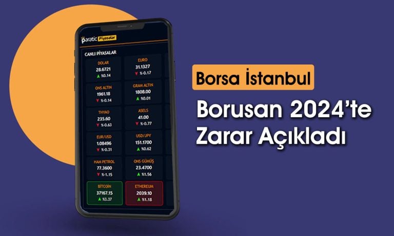 Borusan Birleşik Boru bilançosu: 226,6 milyon TL zarar