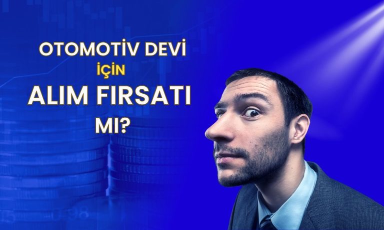 Dibe vuran otomotiv hissesi için 580 TL hedef fiyat verildi!