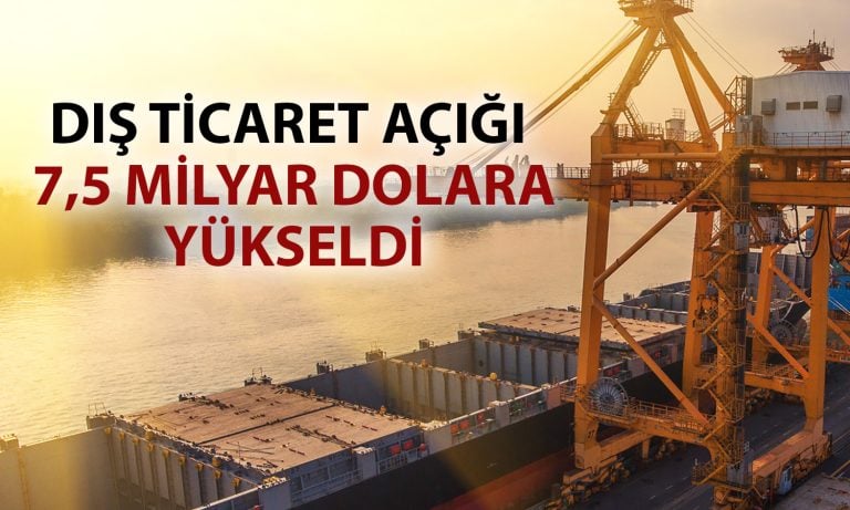 Dış ticaret açığı yılın ilk ayında yükseldi