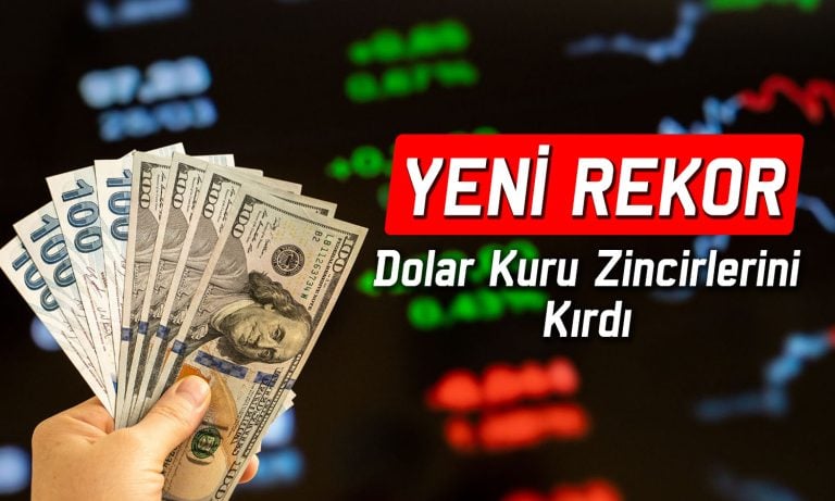 Dolar, Euro ve Sterlin TL’ye karşı yeni zirveyi gördü