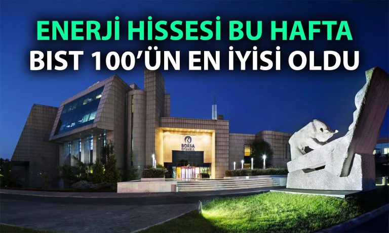 Enerji hissesi BIST 100’de haftanın en çok kazandıranı oldu