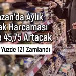 Enflasyonun iftar sofralarına etkisi: 10 bin 565 TL’ye çıktı