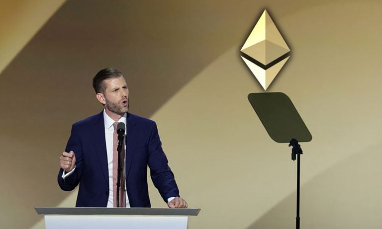 Eric Trump’tan Ethereum paylaşımı: Eklemek için harika bir zaman