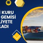 GSD Holding’in (GSDHO) yeni kuru yük gemisi faaliyet başladı