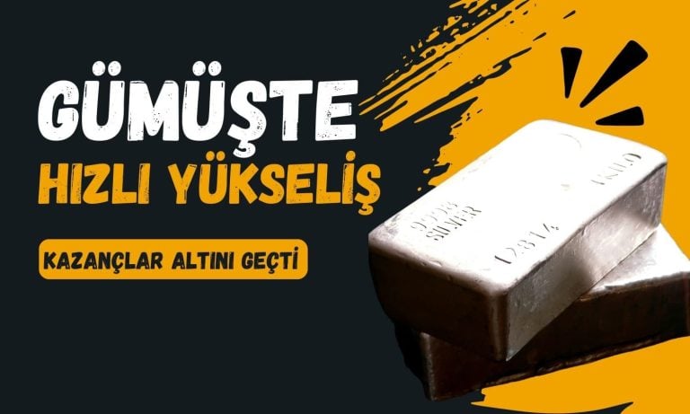 Gümüş altını geçiyor: 3,5 ayın zirvesini gördü