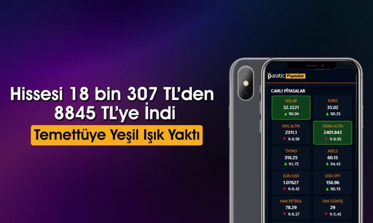 Hisse fiyatı 8845 TL olan şirket 28 Mart’ta kar payı dağıtacak