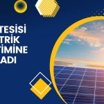 Holding dev maliyetli GES tesisinde üretime başladı