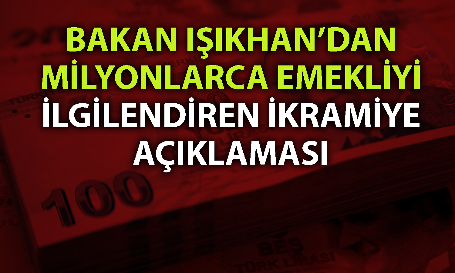Milyonlar bekliyordu: Işıkhan’dan bayram ikramiyelerine zam sinyali!