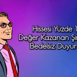 Otomotiv şirketi KAP’a bildirdi: Yüzde 314 bedelsiz geliyor