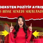 Yılbaşından bu yana endeksten pozitif ayrışan 5 hisse sıralandı