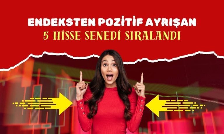 Yılbaşından bu yana endeksten pozitif ayrışan 5 hisse sıralandı