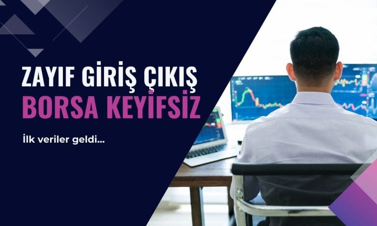 Zayıf para girişi: Borsada gün keyifsiz geçiyor