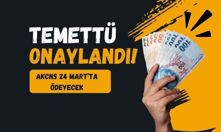 Akçansa temettü teklifi onaylandı: 24 Mart’ta ödenecek