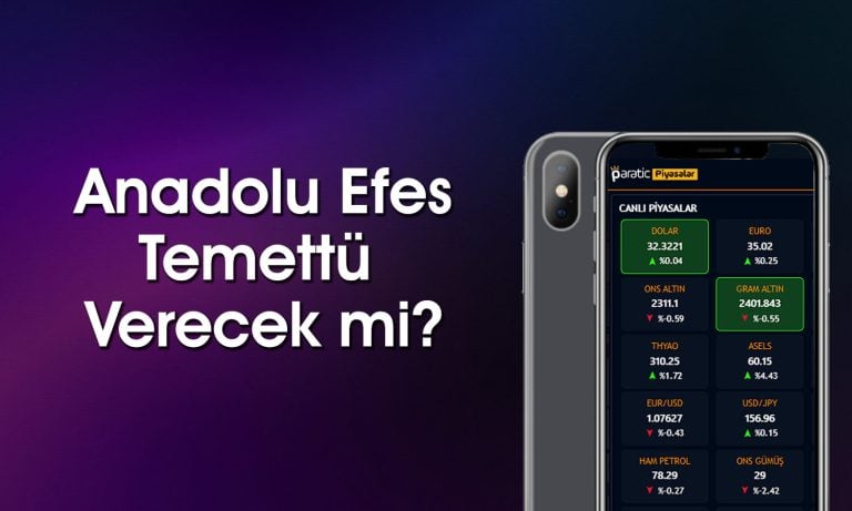 Anadolu Efes (AEFES) 2025 için temettü kararını paylaştı