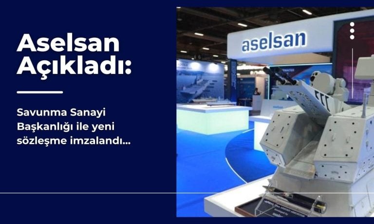 Aselsan’dan (ASELS) Savunma Sanayi Başkanlığı ile yeni sözleşme