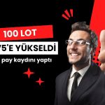 Bedava payların kaydı yapıldı: 100 lot 375 lota yükseldi